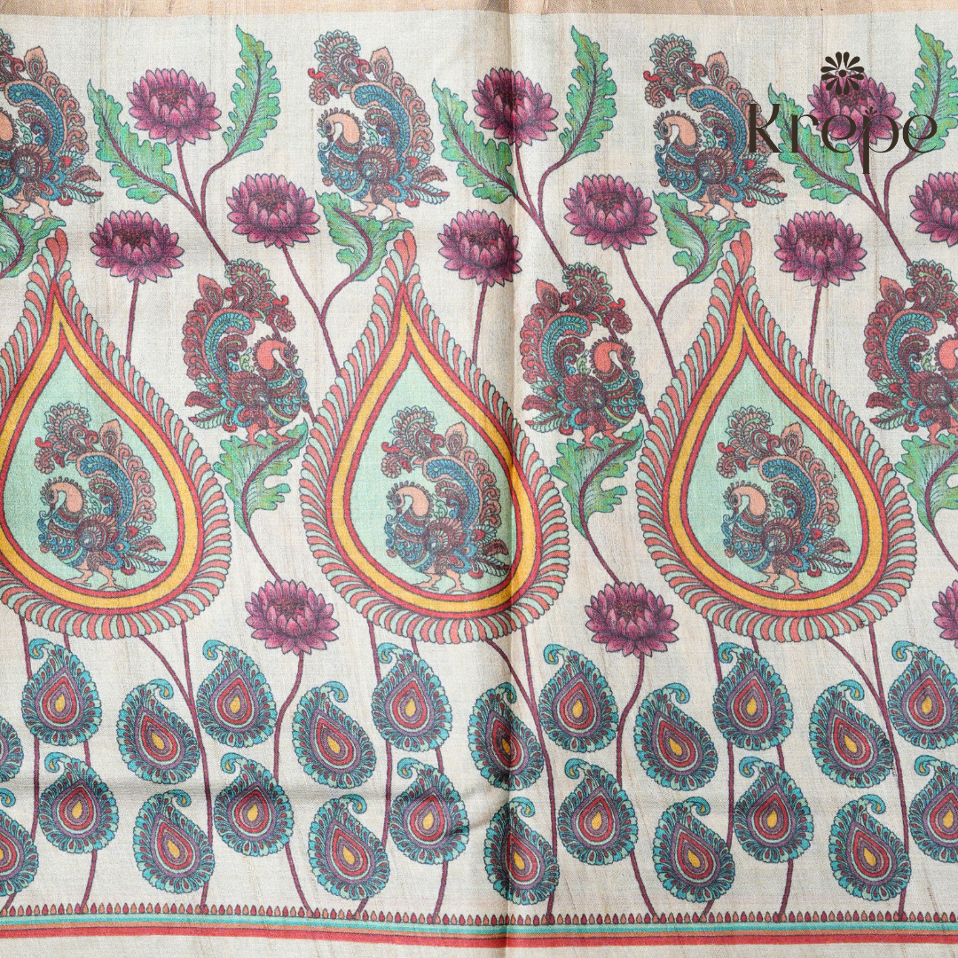 Kalamkari Gaur Tara - Ivory